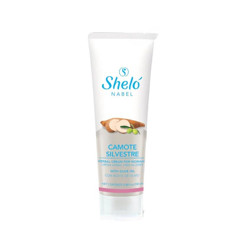 Generic Camote Silvestre Moisturizing Cream Olive Oil and Vitamin E Shelo Nabel 3.38 fl oz
