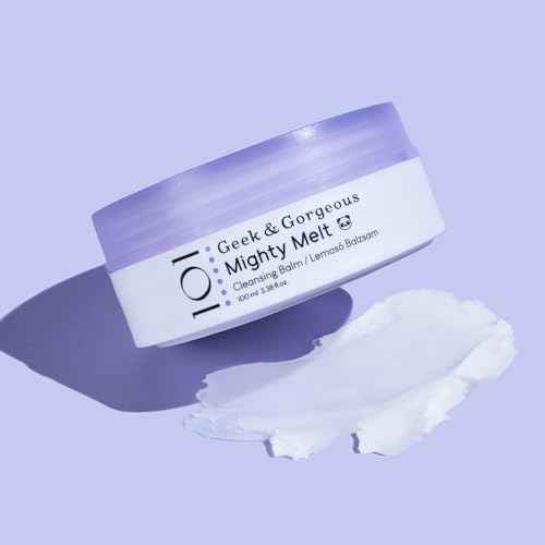 Geek & Gorgeous ? Mighty Melt Cleansing Balm ? Removes Waterproof Makeup & Sunscreen ? Gentle for All Skin Types ? 3.31 oz