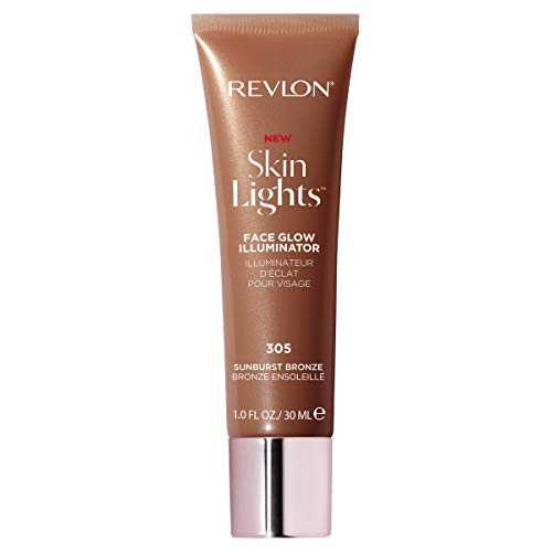 Revlon Skinlights Face Glow Illuminator, Liquid Bronzer, Sunrise Luster, 1 Fl Oz