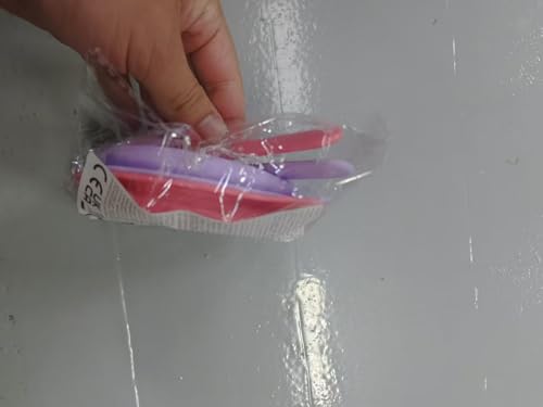 2Pcs Silicone Wax Warmer Liner, Silicone Wax Bowl for Wax Warmer, Non-Stick Wax Melt Warmer Wax Pot Replacement, Reusable Wax Melt Liner with 2 Pcs Wax Spatula Sticks for Hair Removal (Purple, Pink)