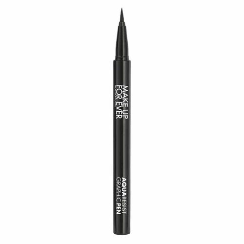 Make Up For Ever Aqua Resist Graphic Pen - Black Waterproof Eyeliner - 0.01 oz Precision Tip