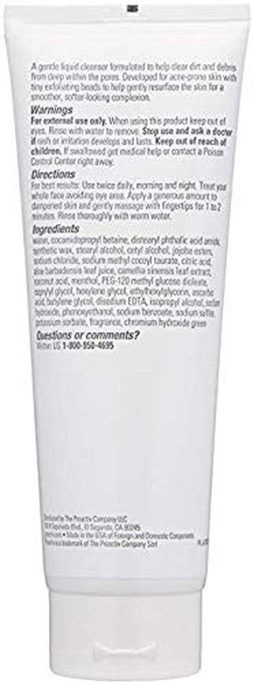 Proactiv MD Exfoliating Face Wash, Gentle and Hydrating Facial Cleanser and Acne Treatment for Sensitive Skin, 6 Oz Clear Unscented