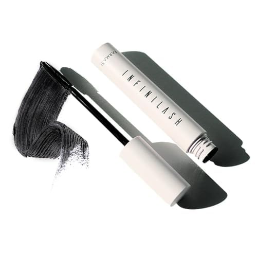 FARMASi Infinilash Mascara, Lengthening & Volumizing Definition, Twin-Vortex Silicone Brush, Clump-Free Lightweight Formula, Ultra Black Finish