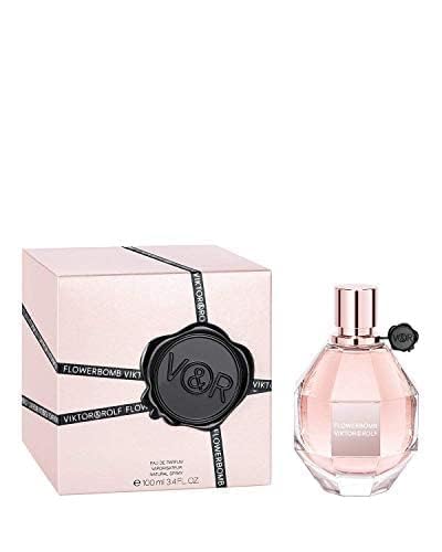 Viktor & Rolf Flowerbomb Eau De Parfum Spray for Women - 3.4 Fl Oz | Luxurious Floral Fragrance