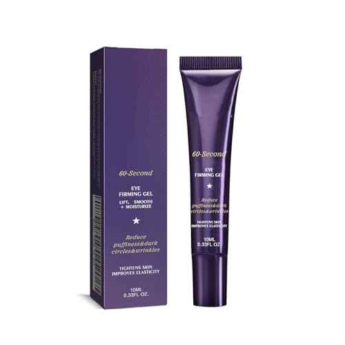 Firming Eye Gel with Hyaluronic Acid & Collagen ? Hydrating Treatment to Reduce Fine Lines, Lightweight Anti-Aging Under Eye Cream for Daily Use