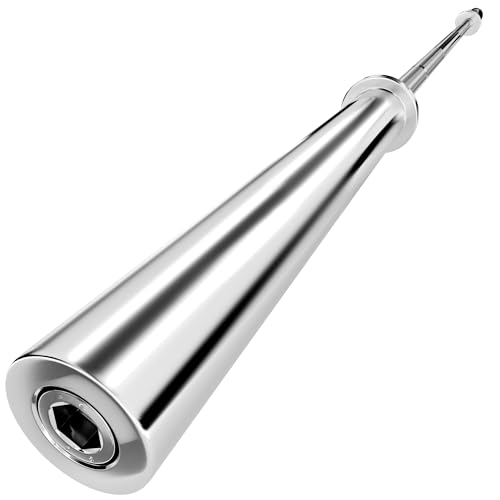 Olympic Barbell Curl Bar EZ Bar 4/5/6/7 FT Barbell Bar 300/400/500/600 Weight Capacity Strength Training Bar for Home Gym