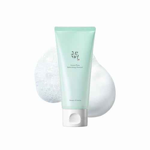 Beauty of Joseon Green Plum Refreshing Cleanser Gel Type Deep Pore Cleansing, Acne Face Wash, Blackhead Remover for All Skin Types, Korean Skincare 100ml, 3.38 fl.oz