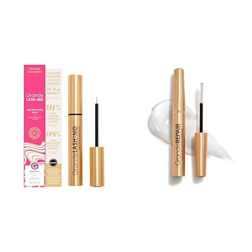 GrandeLASH-MD Eyelash Serum - 4ML with Complimentary GrandeREPAIR Treatment
