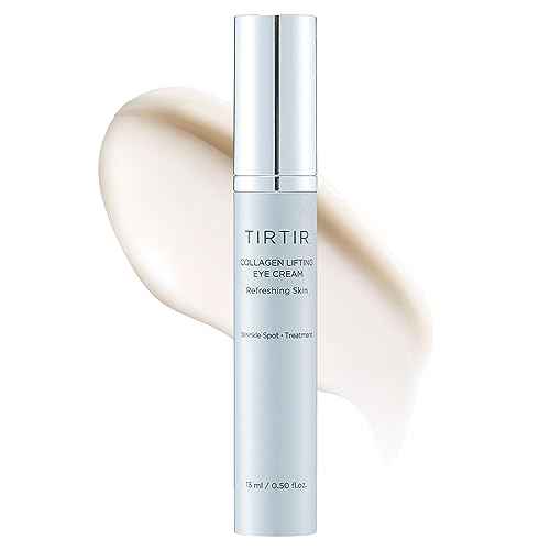 TIRTIR Collagen Lifting Eye Cream - Roller Applicator, Wrinkle Spot Treatment, Revitalizing Moisturizer,Tightening Under Eye For Wrinkles,Fine Lines, Under Eye Bags, Lift Treatment For Men & Women