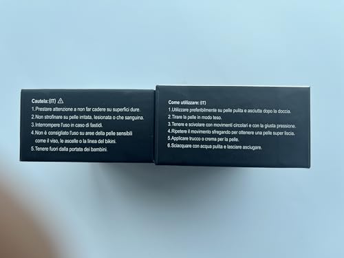 Germantique Crystal Hair Eraser,Natural Crystal Hair Remover,Reusable Painless Nano Glass Hair Removal Device Without Shaver,Gentle Crystal Epilator and Exfoliator for Soft Silky Skin(Black)