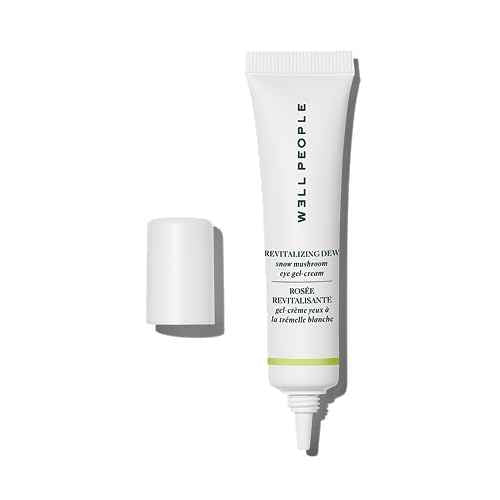 Well People Revitalizing Dew Snow Mushroom Eye Gel-Cream, Gel-based Eye Cream For Moisturizing Undereyes, Targets Fine Lines, Vegan & Cruelty-free