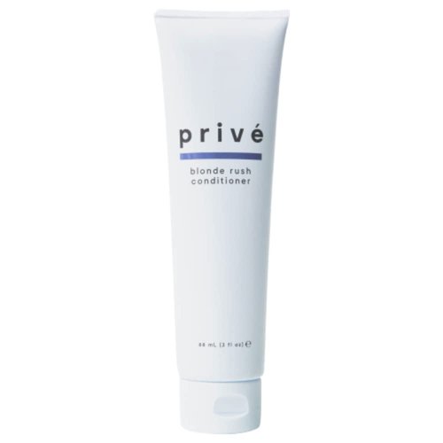 Prive Blonde Rush Conditioner - Blue-Violet Toning for Natural & Bleached Blondes | Strengthens Damaged Hair