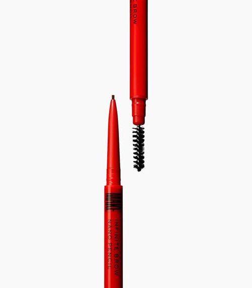 MAKE Beauty Nano Brow Micro Eyebrow Pencil - Long-Lasting Smudgeproof Precision Liner for Natural-Looking Brows | Warm Brown Shade