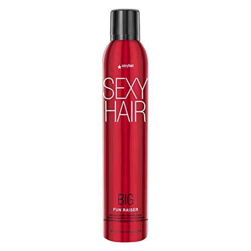 SexyHair Big Fun Raiser Volumizing Dry Texture Spray, 8.5 Oz | Up to 48 Hour Hold | Added Volume | Up to 24 Hour Humidity Resistance | All Hair Types