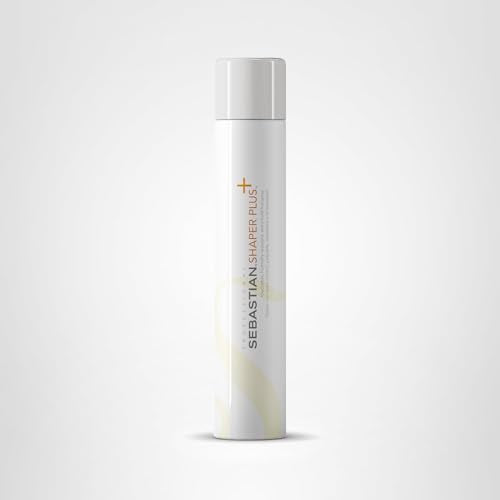 Sebastian Professional Shaper Plus Hairspray, 50% VOC | Humidity Resistant, Extra Hold | 10.6 oz | Packaging May Vary