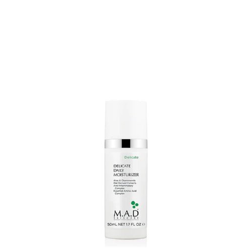 M.A.D Skincare Delicate Daily Moisturizer - Gentle Hydration for Sensitive Skin | 1.7 oz