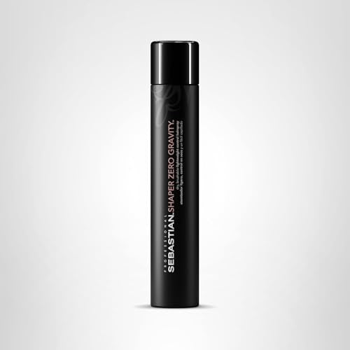 Sebastian Professional Shaper Zero Gravity Hairspray | Brushable-Lightweight, Flexible Hold | 10.6 oz | Packaging May Vary