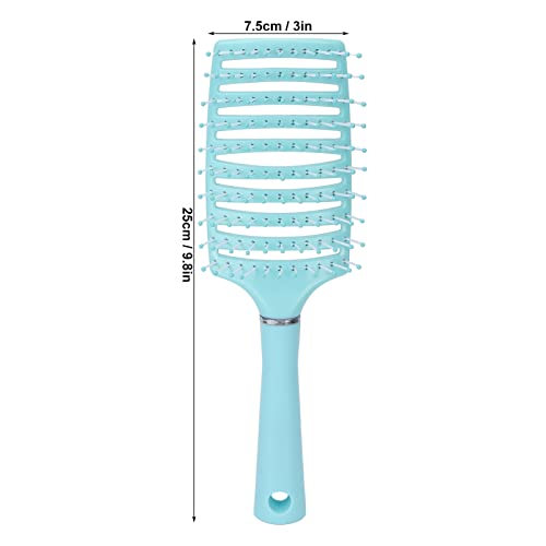 Vented Paddle Hair Brush, Styling Hair Brush, Detangling Hair Brush, Paddle Brush for Thick Straight Hair, Massage Hair Comb, Anti-static Hair Comb, Vented Hair Brush (blue)