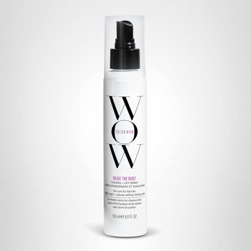 COLOR WOW Raise the Root Thicken + Lift Spray, 1.7 fl oz All-Day Volume for Fine, Flat Hair without Dulling Color