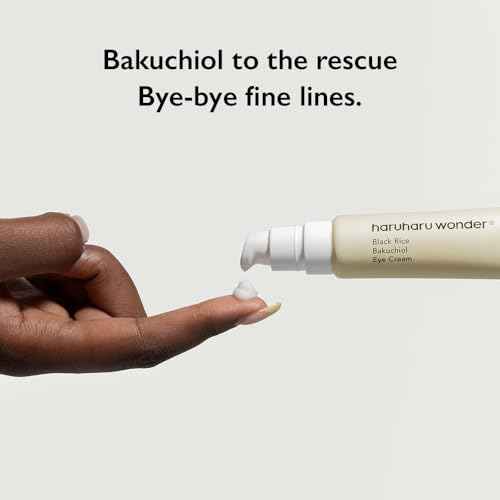 Haruharu Wonder Black Rice Bakuchiol Eye Cream 0.67 fl.oz / 20ml | Anti-Aging, Wrinkle Care, Natural Retinol Alternative | Cruelty Free, EWG-Green