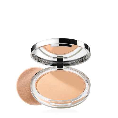 Clinique Stay-Matte Sheer Pressed Powder For Oily Skin Types | Sheer Coverage + Matte Finish | Minimizes Shine