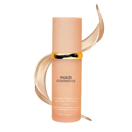 Match Foundation 4 in 1, Match Cosmetics Foundation,Foundation 4 in 1 - Medium Spectrum, Ultrablend 4 in 1 Foundation, 4 in 1 Foundation Liquid with Spf 50, 4 in 1 Concealer (1pcs)