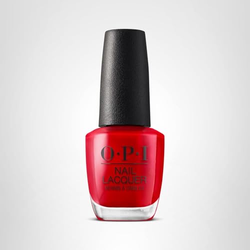OPI Nail Lacquer Koala Bear-y | Opaque Bright Pink Crème Chip Resistant Nail Polish | Vegan, Fast Drying, Streak Free