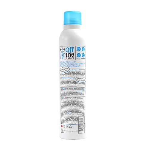 OFF THE RECORD Dry Shampoo - Original Freshfinity | Refresh & Strengthen Hair | Biotin & Silk Protein | 10.65 oz