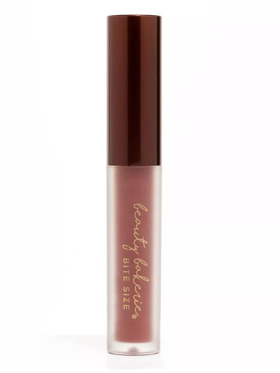 Beauty Bakerie Bitesized Lip Whip Long Lasting Liquid Lipstick for Women, Waterproof Lip Color, Smudge Proof Lip Stain Matte, 2.5mL, Syruptitious