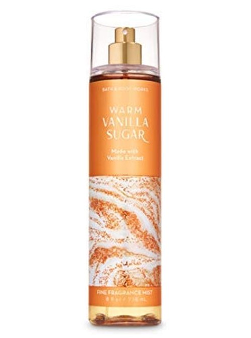 B & Body Works Warm Vanilla Sugar - Full Size Set - Shower Gel, Body Lotion, Fine Fragrance Mist