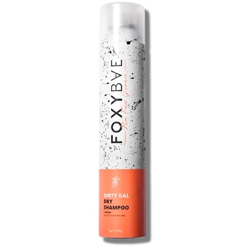 FoxyBae Dry Shampoo Powder - Non Aerosol Dry Shampoo - for Women & Men - Dark, Brunette, Blonde, Red, Colored Hair - Sulfate-Free, Paraben-Free, Cruelty-Free - 1.3 oz with Spray Pump