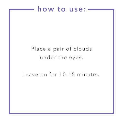 florence by mills Floating Under the Eyes Depuffing Gel Pads | Re-Energize Tired Under Eyes | Hydrating | Vegan & Cruelty-Free - 30 Pairs/60 count