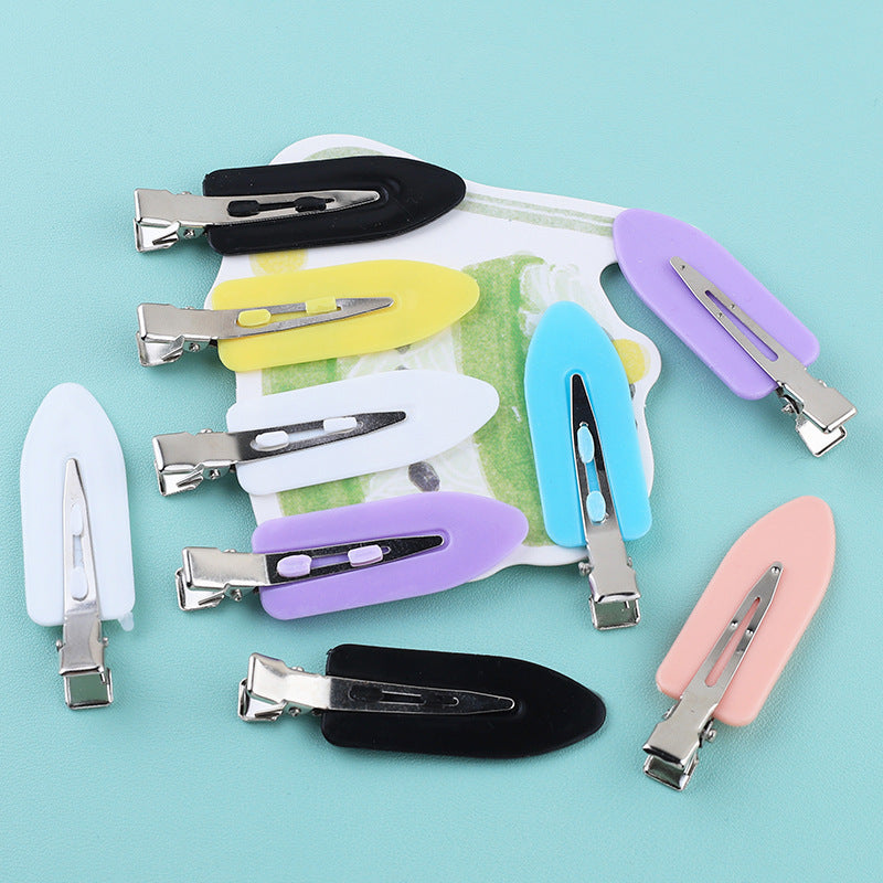 Colorful invisible hair clips