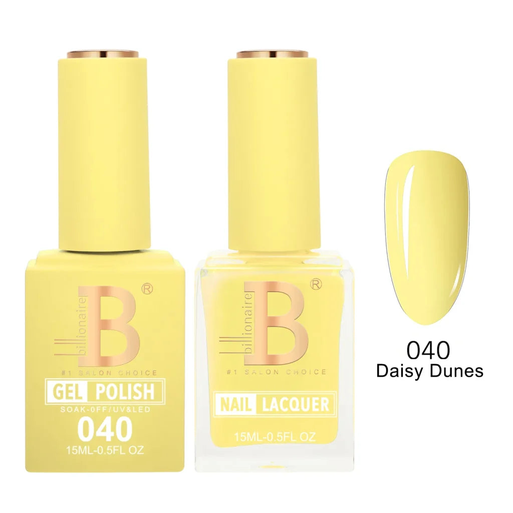 Matching Gel & Lacquer Nail Polish Duo Set - Multiple Colors