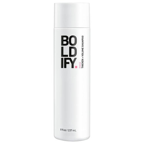 BOLDIFY Thickening Shampoo - Volumizing Rice Water Formula for Thinning, Oily Hair - 8oz