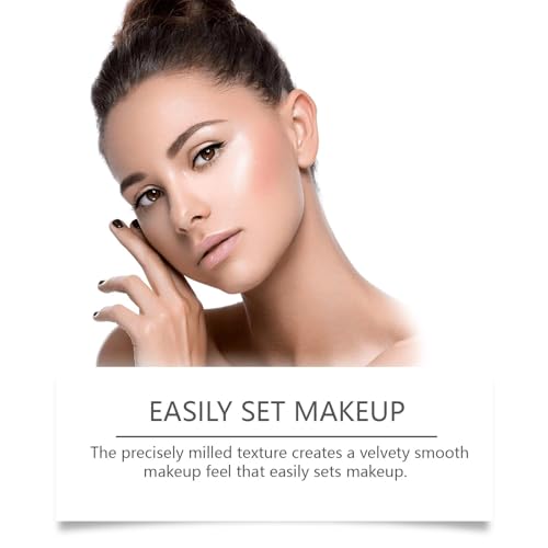 𝐀𝐥𝐥𝐚𝐮𝐫𝐚 𝐁𝐞𝐚𝐮𝐭𝐲 Blurring Powder, 𝐀𝐥𝐥𝐮𝐫𝐚 𝐁𝐞𝐚𝐮𝐭𝐲 Blurring Powder, Blurring Setting Powder, Beauty Pink Setting Pink Powder Loose Setting for All Skin Tones (Pink-1Pc)