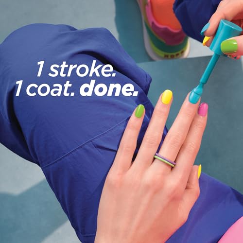 Sally Hansen Insta-Dri Nail Polish | Quick Dry, Long Lasting, Streak-Free Shine | Opaque, Shiny | 530 Does Not Comcute | Pale Yellow Nail Color