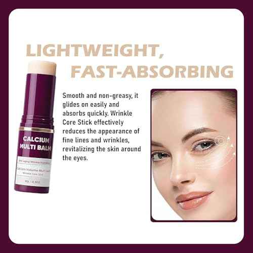 Vingtank 2-Pack Calcium Multi Balm, Calcium Volume Multi Balm, Calcium Multi Balms Stick for ?Face & Neck, Anti-Wrinkle? Hydrating, On-The-Glow Skincare?