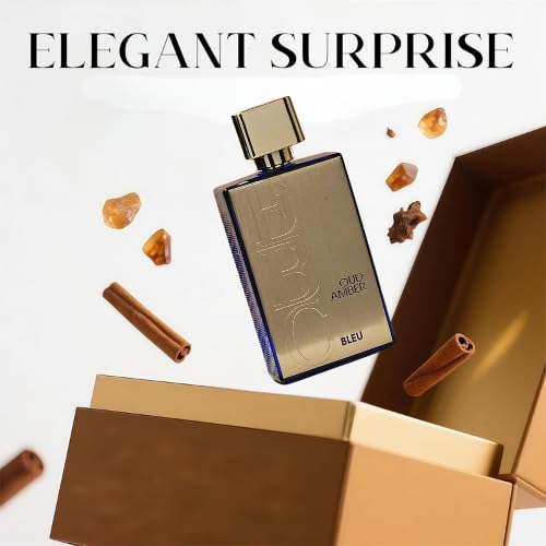 VENEZIO PROFUMO Arabic Inspired Perfume Set, 6 Bottles Collection, Oud Amber, Oud Amber Bleu, Klamath, Lion Black, Klamath, 6PM Mist, 3.4 fl oz Each