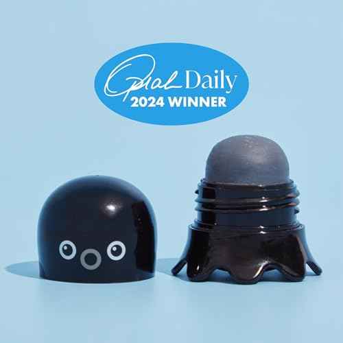 TONYMOLY Tako Pore Blackhead Remover Scrub Stick Charcoal & Dead Sea Salt Exfoliator for Blackheads, Whiteheads, Pore Cleansing & Oil Control, 0.8 oz