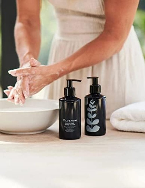 OLVERUM - Natural Purifying Hand Wash | Vegan Skin Care for Clean Hands (8.5 fl oz | 250 ml)