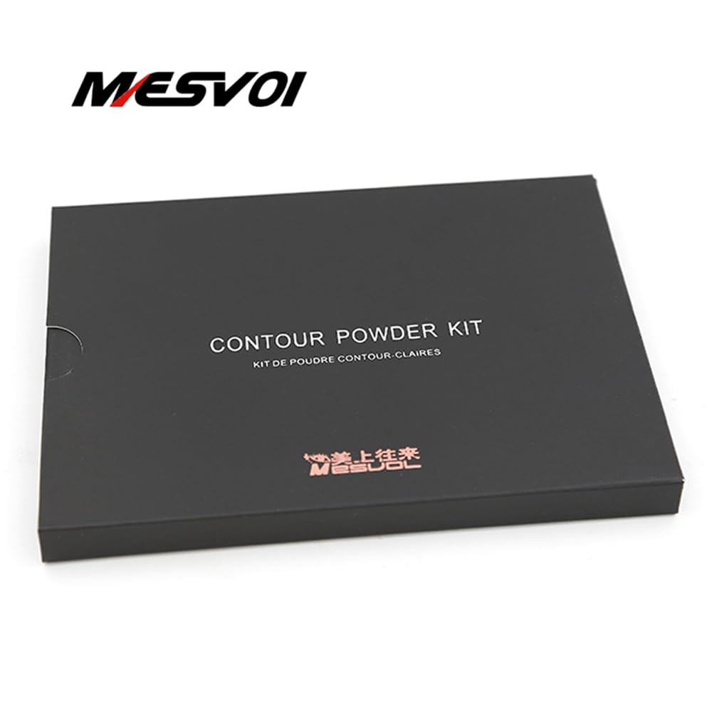 Skiennix 6 Color Contour Powder Kit - Dramatically Sculpt & Enhance Features | Deep Shade