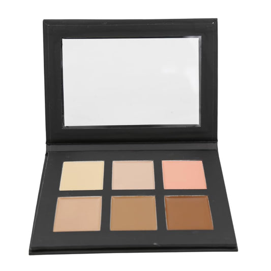 Skiennix Contour and Highlighting Makeup Kit - 6 Color Cream Palette for Medium Skin Tone