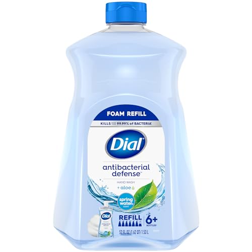 Dial Antibacterial Foaming Hand Soap Refill, Fresh Pear, 52 fl oz