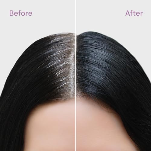 Style Edit Root Touch Up Powder | Temporary Hair Color for Gray Roots and Thinning Hair | Salon-Quality, Transfer-Resistant Hair Concealer | Black, 0.13 oz