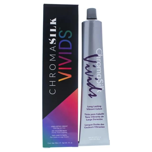 Vivids ChromaSILK Hair Color, 3oz (Neon Yellow)