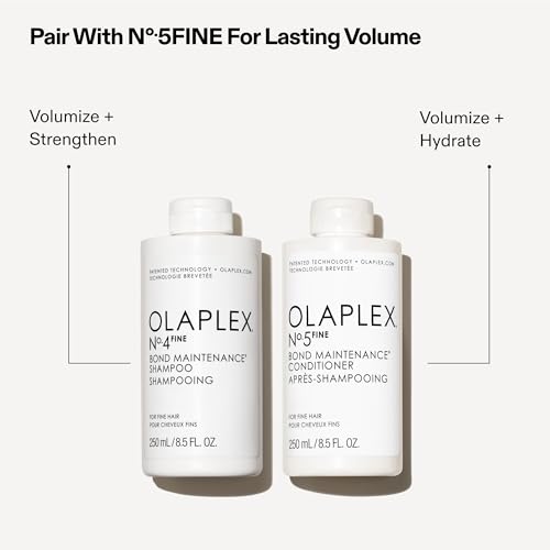 Olaplex Nº.5FINE Bond Maintenance™ Lightweight Volumizing Conditioner: Repairs Damage & Defend Against Future Breakage | For Coily, Curly, Straight, and Wavy