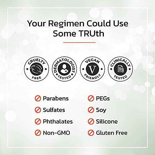 TruSkin Peptide Eye Gel ? Improve Look of Dark Circles & Lines for Brighter-Looking Eye Area ? Under Eye Care with Peptides, Plant Stem Cells, Hyaluronic Acid ? Wake Up Tired Eyes, 0.5 fl oz