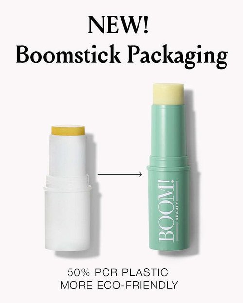 Boomstick GLO ® Hydrating Face Balm Stick - Natural Dewy Glow for Mature Skin | Moisturizes Face, Lips & Under Eyes