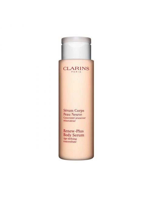 Clarins Renew-Plus Body Serum - Anti-Wrinkle & Anti-Aging Formula | Firms, Hydrates & Restores Radiance | 6.8 Ounces